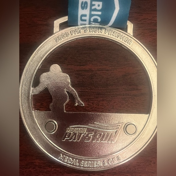 Pat's Run 2023 Race Finisher Medal - Tillman Never Stop ASU Cardinals - Picture 2 of 4